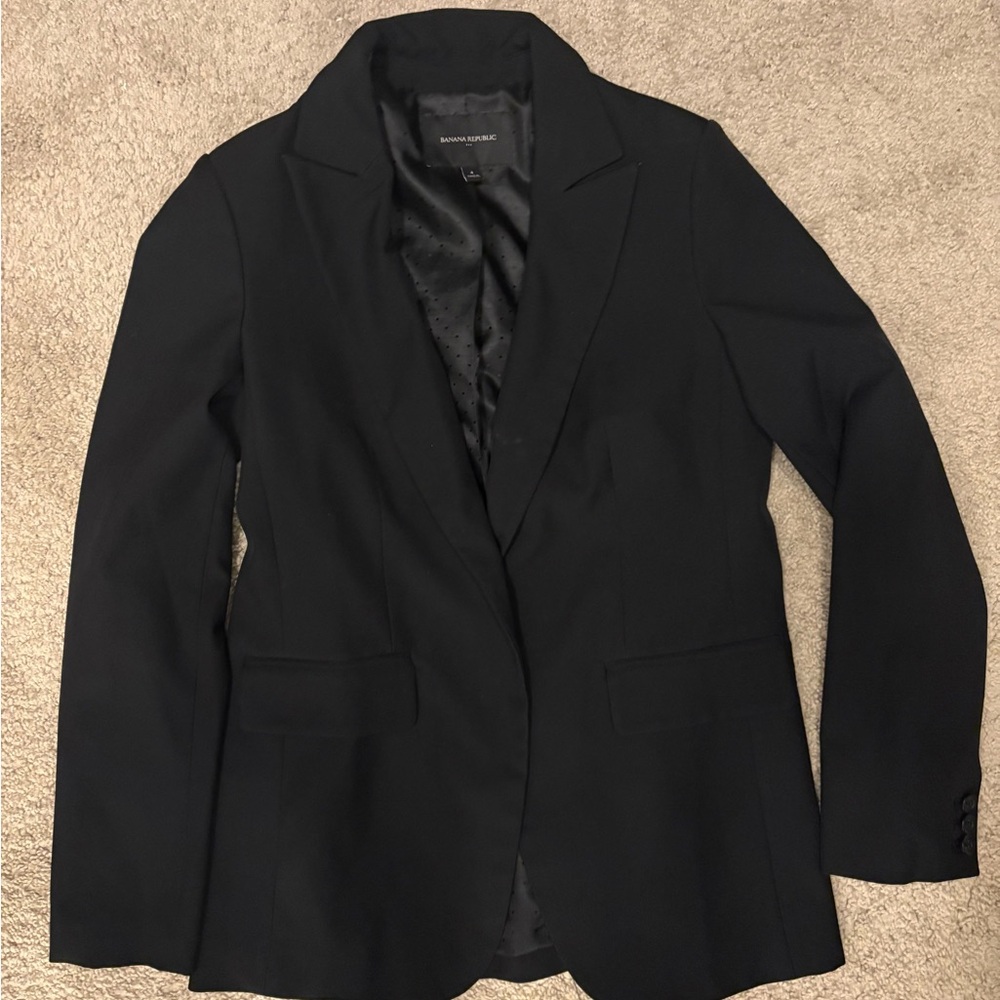 Banana Republic Factory Elegant Black Blazer
